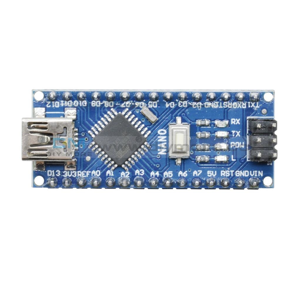 Mini USB Nano V3.0 ATmega328 Micro-controller 16M 5V CH340G board – diymore