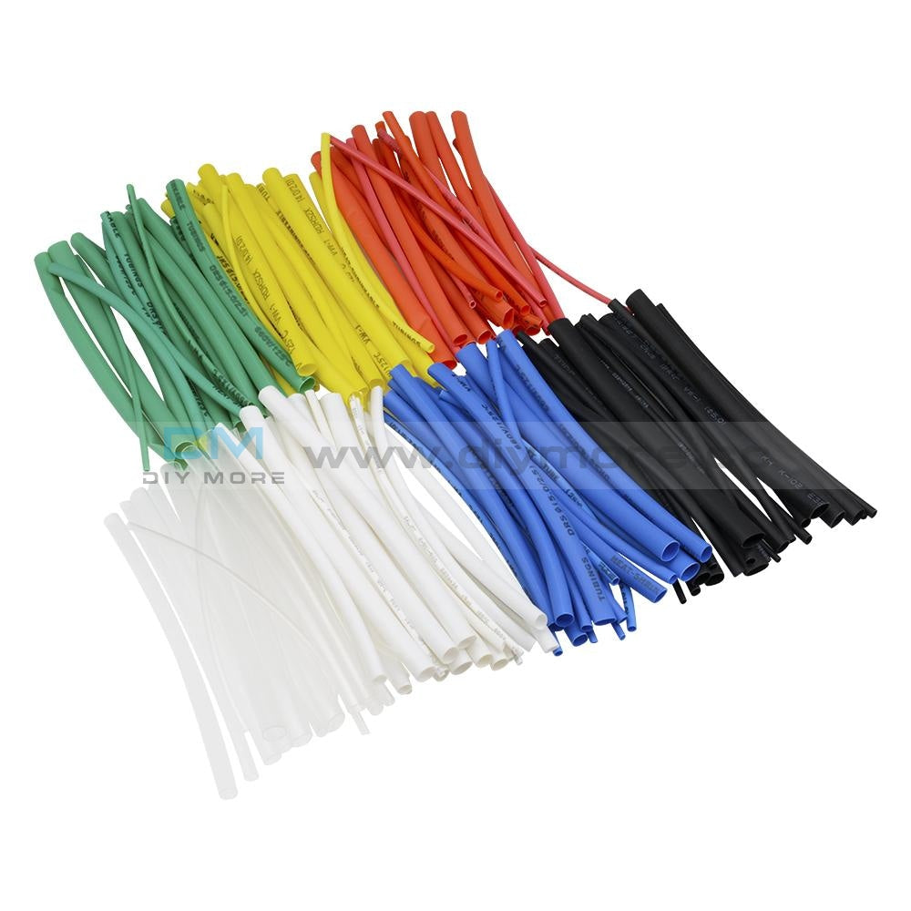 164Pcs Car Electrical Cable Tube Kits Polyolefin Heat Shrink Tubing Wrap Sleeve Assorted 8 Sizes
