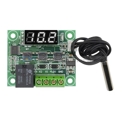 W1209 Led Digital Thermostat Controller Temperature Temp Control Switch Module Board 12V Dc