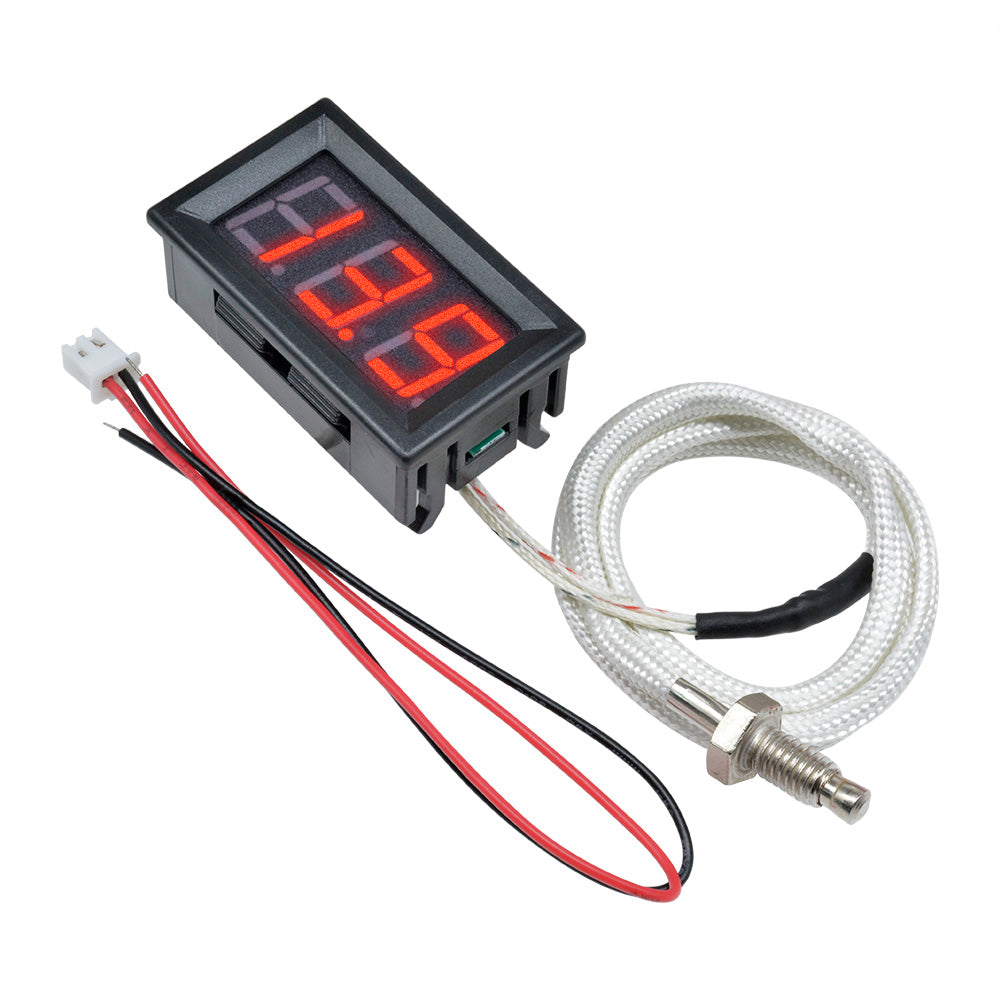 DC 12V K-type Thermocouple Temperature Meter Digital LED Thermometer XH-B310