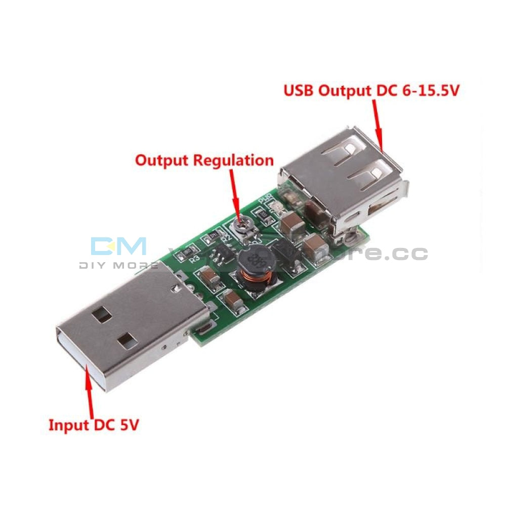 Dc-Dc Usb 5V To 6-15V Step-Up Boost Converter Voltage Inverters Module Adjustable Board Output Dc 6V