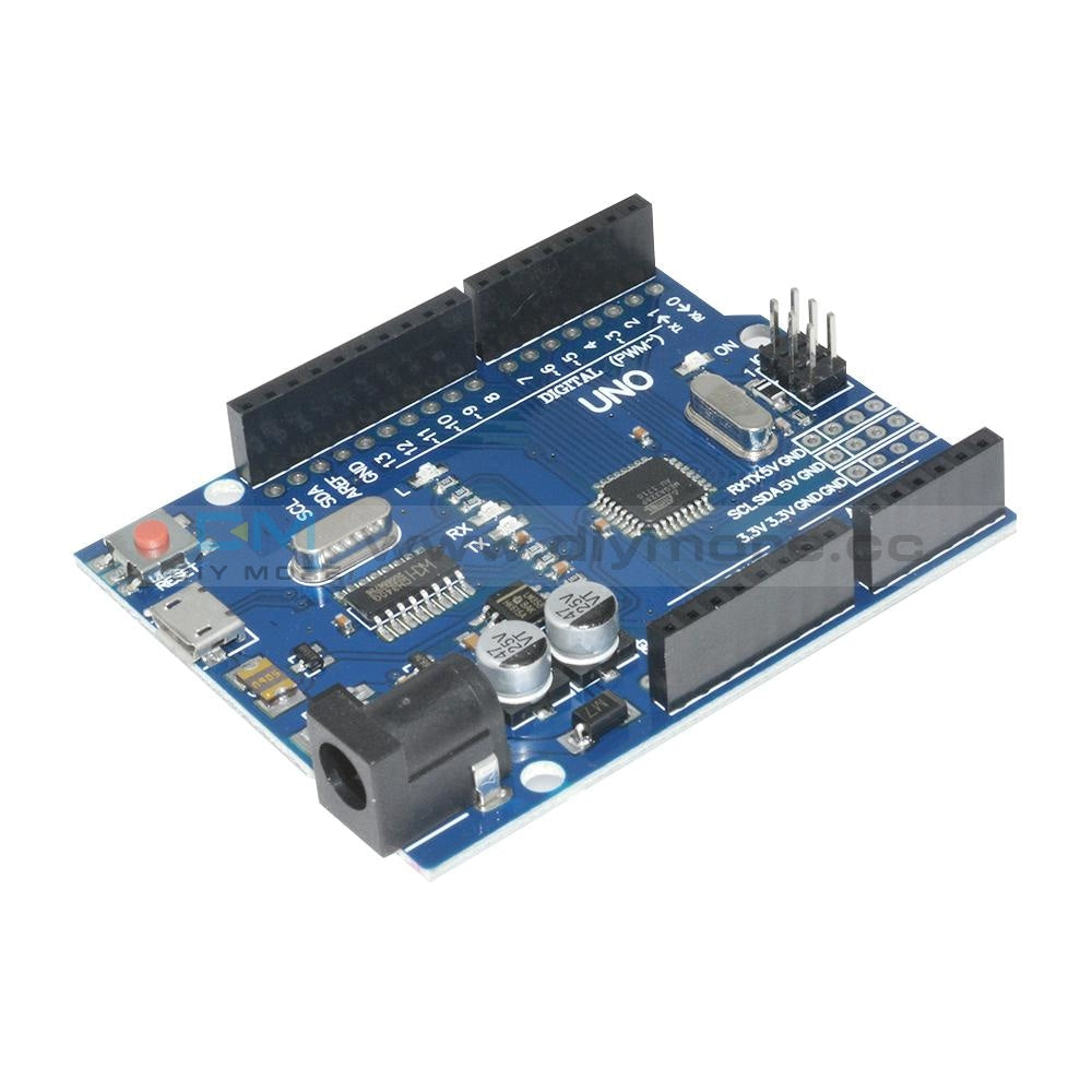uno r3 development board atmega328p compatible... UNO R3 ATMEGA328P-16AU CH340G Micro USB Development Board Compatible f ...