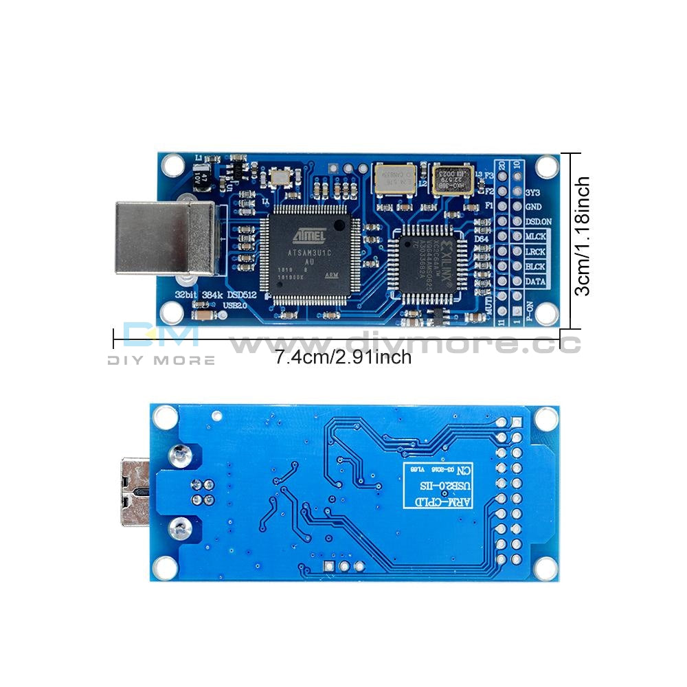 Du1 Usb To Iis Card Base On Amanero Adapter Board
