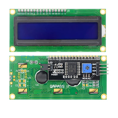 1602 16X2 Lcd Iic/i2C/twi/spi Serial Interface Module Display Blue/yellow