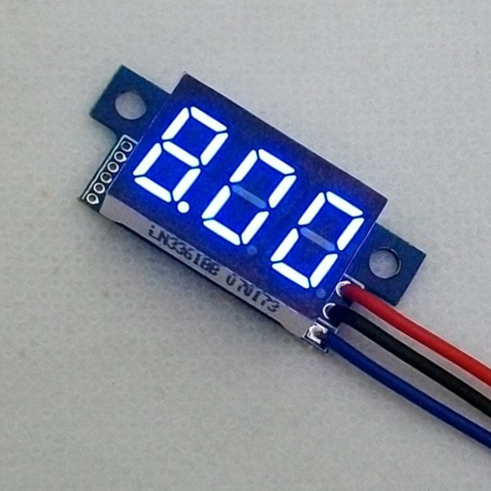 3-Digital 0.36" 0-30V LED Digital Display Panel Voltmeter Voltage Meter Tester