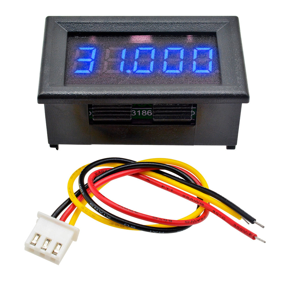 Digital 0.36" 5 Digit LED Voltage Meter DC0-33.000V Voltmeter Car Panel Volt AMP