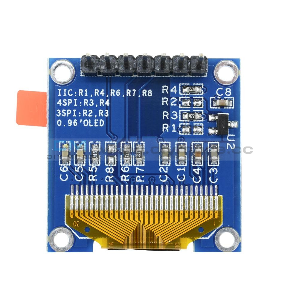 0,96& OLED SSD1306 I2C IIC SPI Serial 128X64 LCD Display Gelb Blau O1 0,96& OLED SSD1306 I2C IIC SPI Serial 128X64 LCD Display Gelb Blau O1