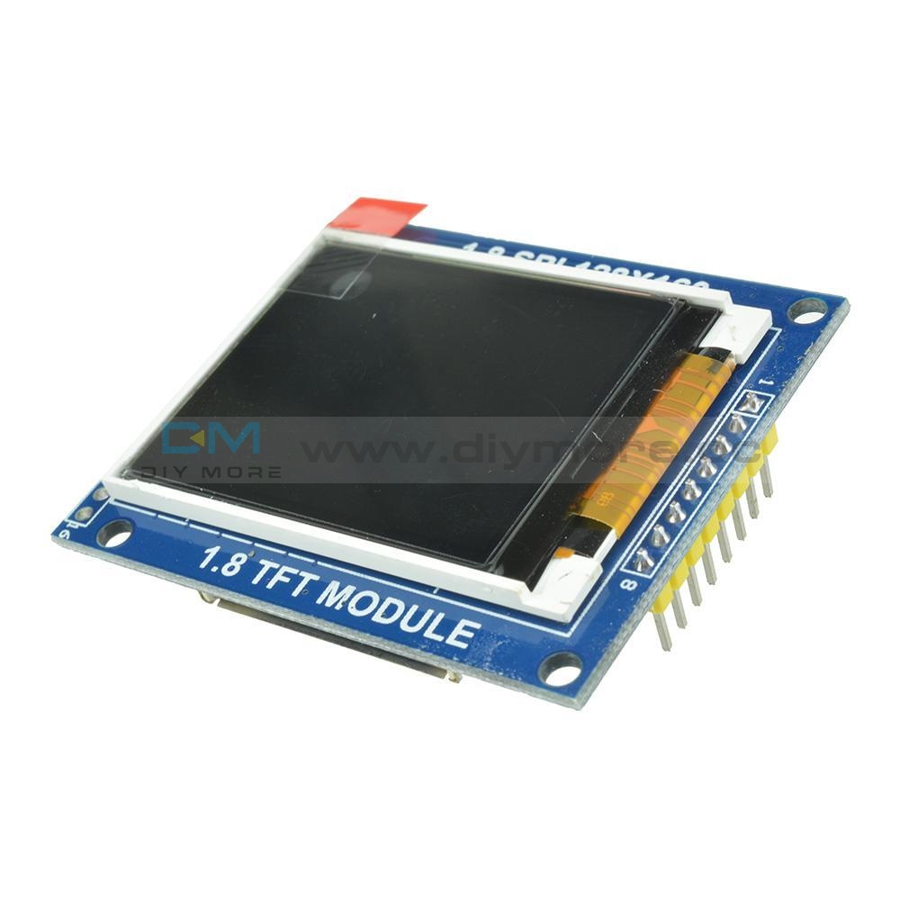 Mini 1.8 Inch Serial SPI TFT LCD Module Display with PCB Adapter IC 12 ...