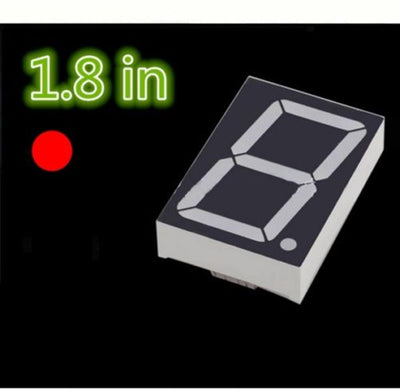 1.8 inch 1 Digit Red Led Display 7 Segment Common Cathode NEW