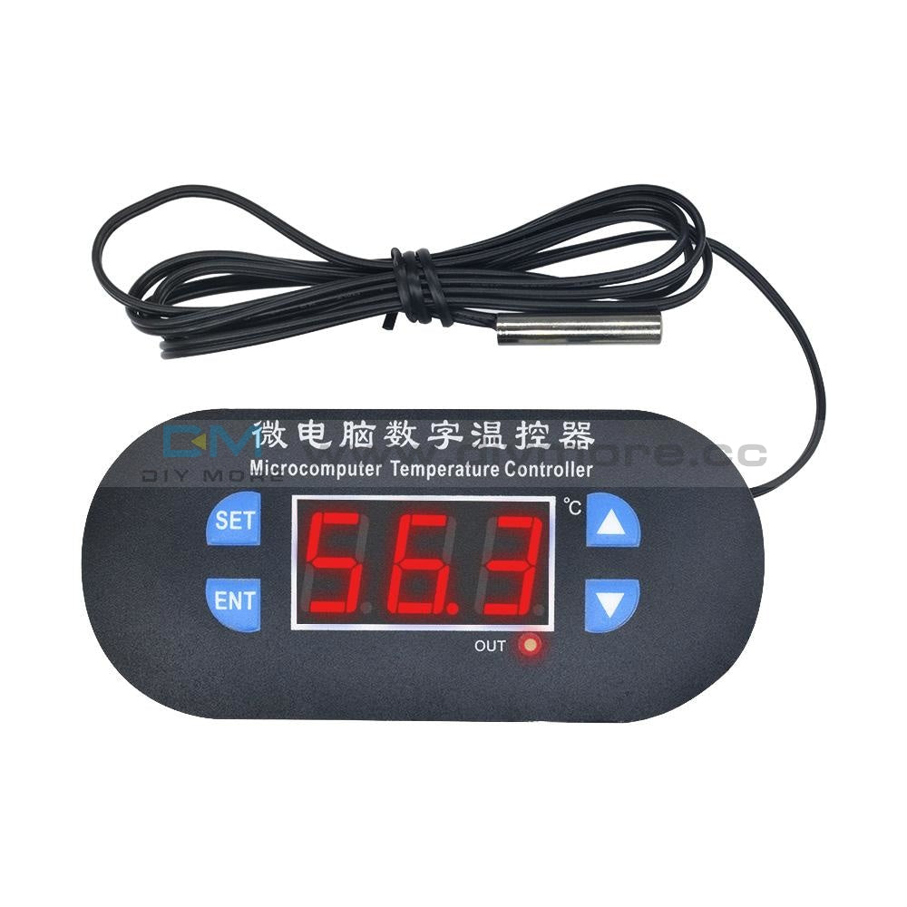 Ac 220V Led Digital Thermostat Temperature Alarm Controller Meter Module Red
