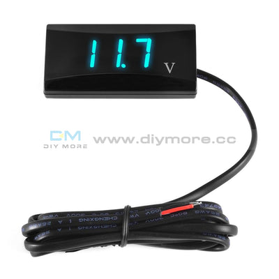 Digital Led Display Voltmeter Voltage Gauge Panel Meter For Car Motocycle 12V Testers