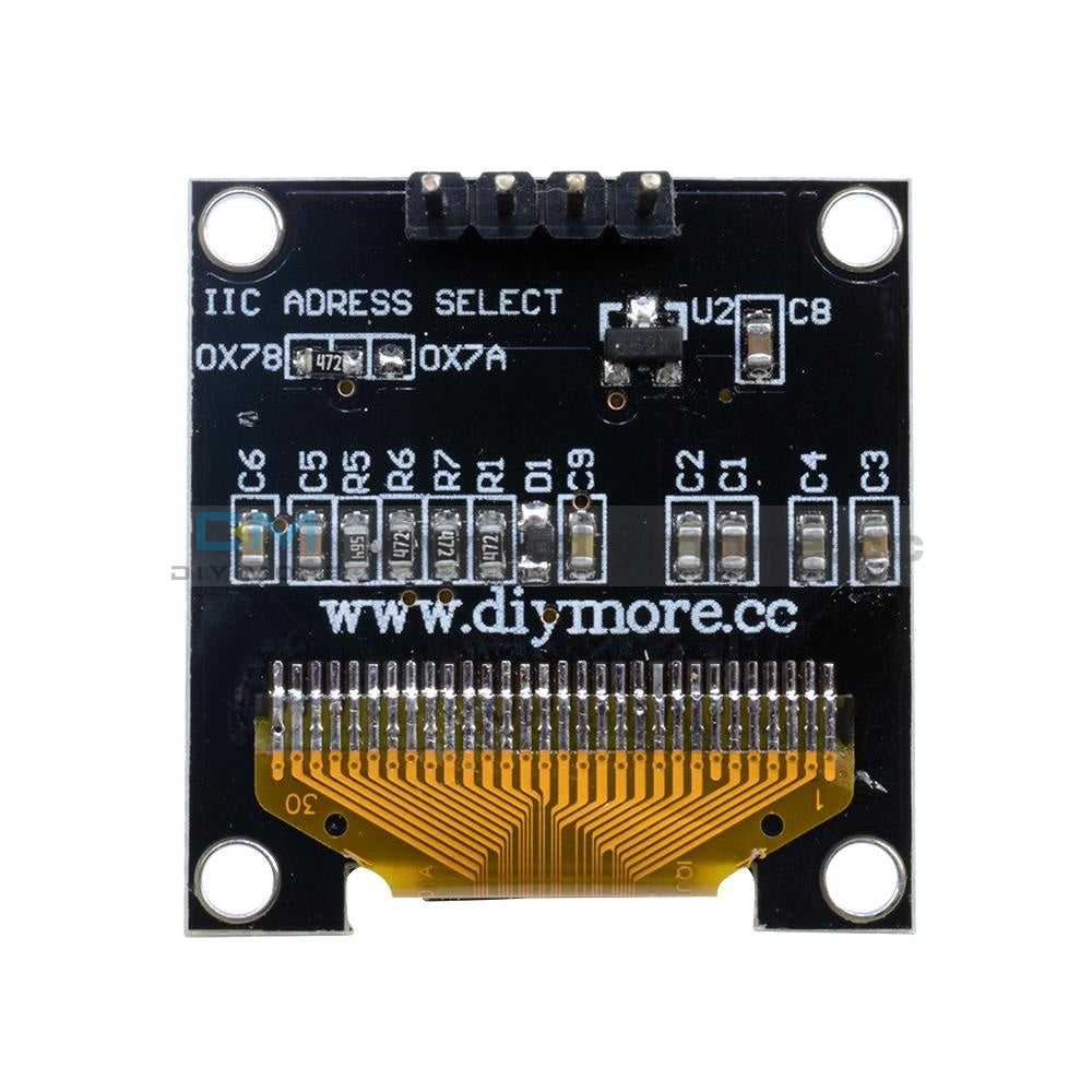 0.96 Inch I2C Iic Serial Oled Lcd Led Module 128 64 128X64 For Arduino Display Raspberry Pi 51
