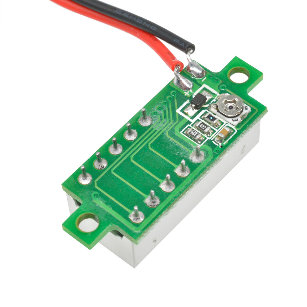 0.28inch Two Wire LCD Mini Digital DC Voltmeter Gauge Voltage Detector
