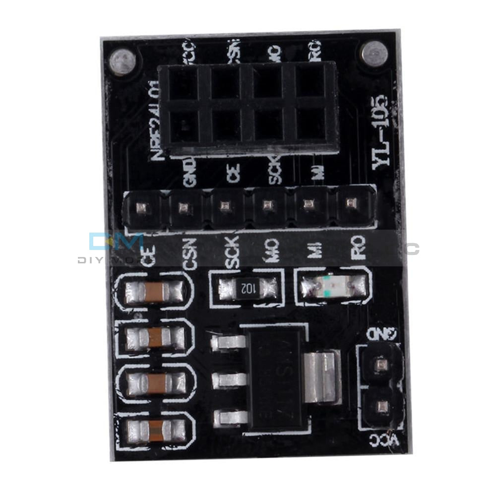 Socket Adapter plate Board for 8Pin NRF24L01 Wireless Transceive module 51 GM e Socket Adapter plate Board for 8Pin NRF24L01 Wireless Transceive module 51 GM e