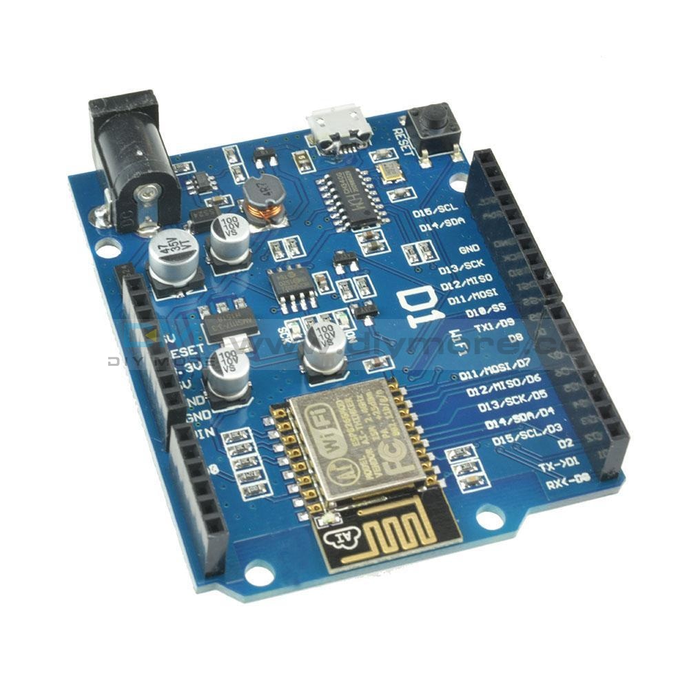 Wemos D1 Uno R3 Ch340 Wifi Development Board Esp8266 Esp-12E For Arduino Ide Motherboard