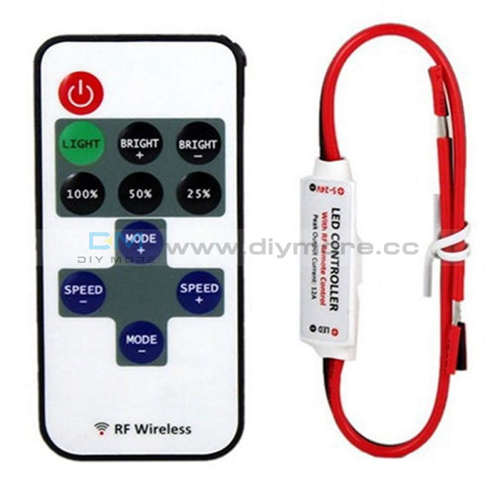 12V Rf Wireless Remote Switch Controller Dimmer For Mini Led Strip Light Rfid Module