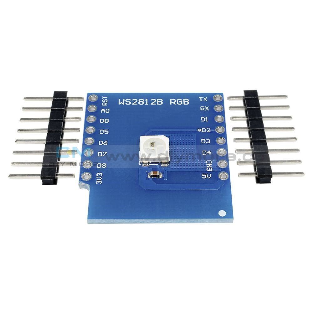 WS2812B RGB Shield for WeMos D1 mini ESP8266 Module Board – diymore