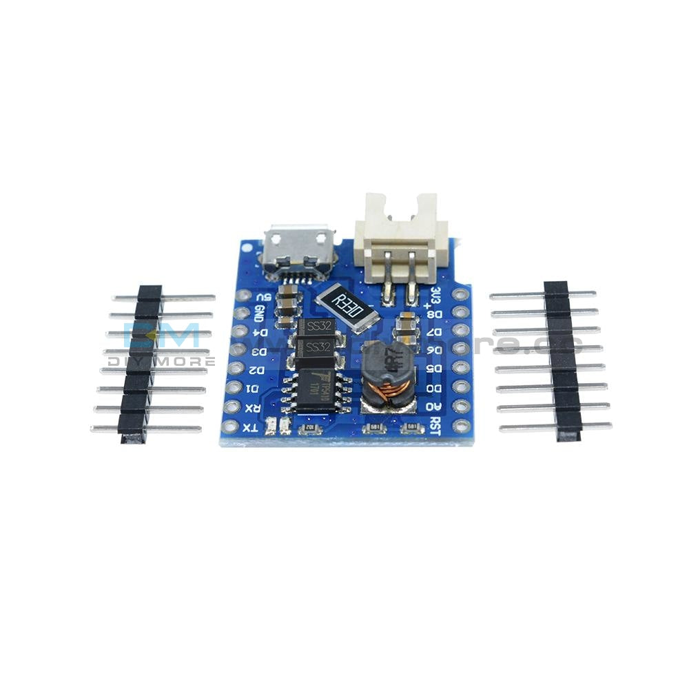 Battery Shield For Wemos D1 Mini Single Lithium Charging & Boost Drive Expansion Board