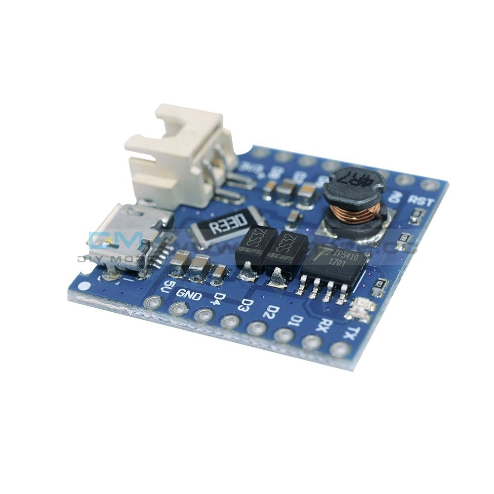 Battery Shield For Wemos D1 Mini Single Lithium Charging & Boost Drive Expansion Board