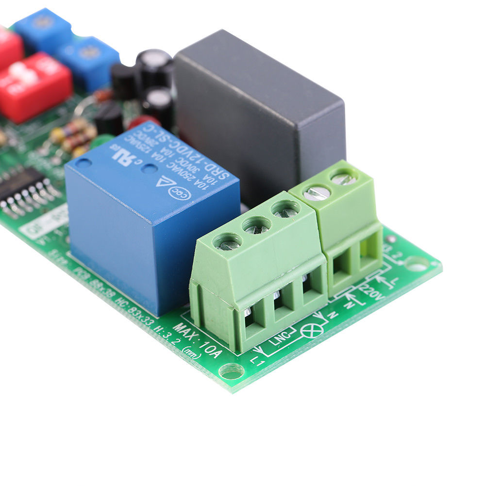 AC 220V ADJUSTABLE Timing Turn On/Off Switch Board Timer Delay Relay AC 220V ADJUSTABLE Timing Turn On/Off Switch Board Timer Delay Relay