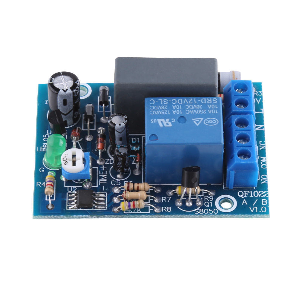 AC220V 0-10h Timing Turn On/Off Switch Board Timer Delay Relay Module