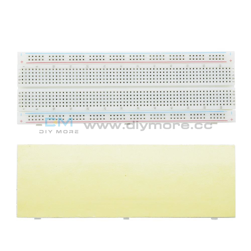 830 Point Solderless Pcb Bread Board Mb 102 Mb102 White For Arduino Shield Test Develop Diy Starter