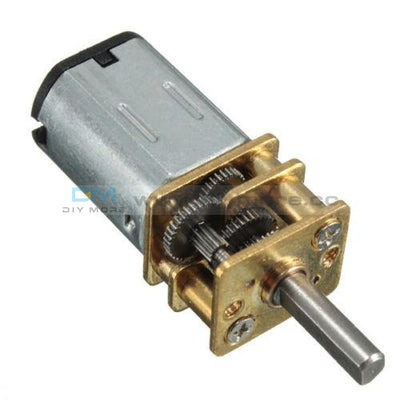 Micro Speed Reduction Gear Motor With Metal Gearbox Wheel Dc 6V 30Rpm N20 Controller