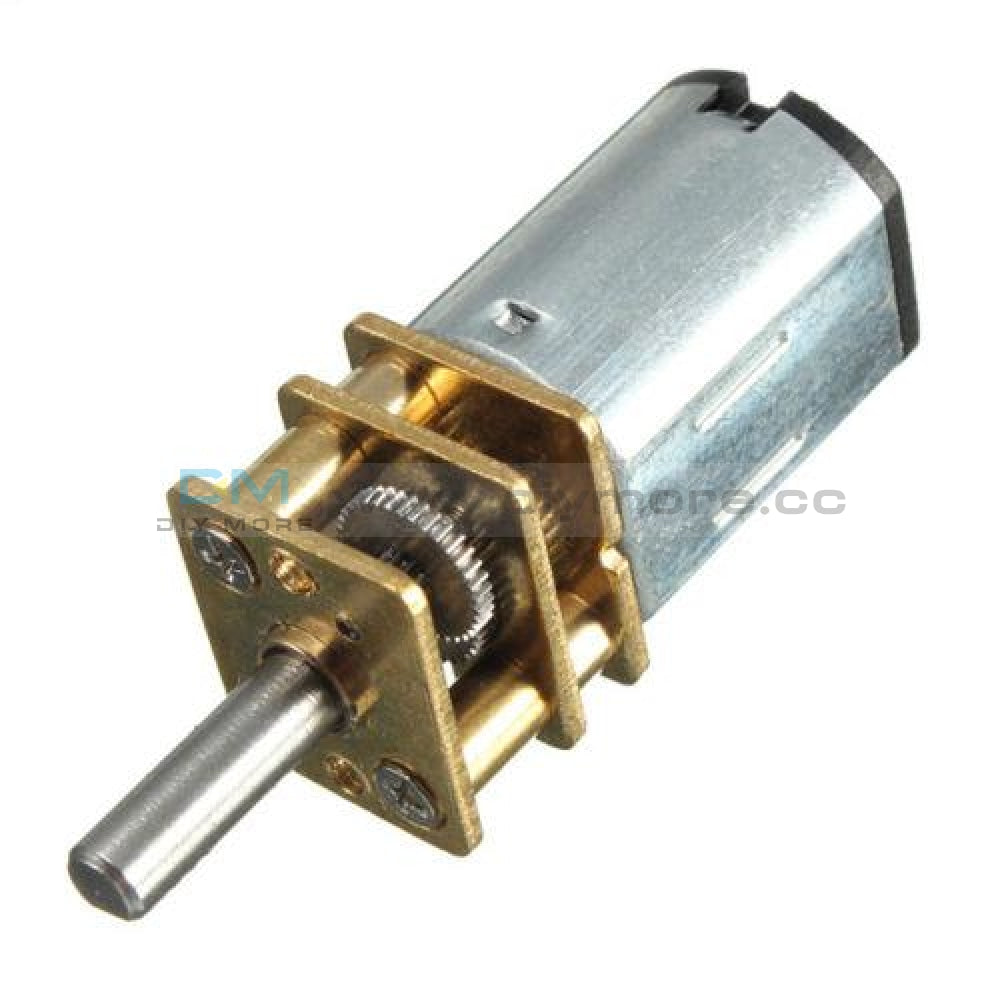Micro Speed Reduction Gear Motor With Metal Gearbox Wheel Dc 6V 30Rpm N20 Controller