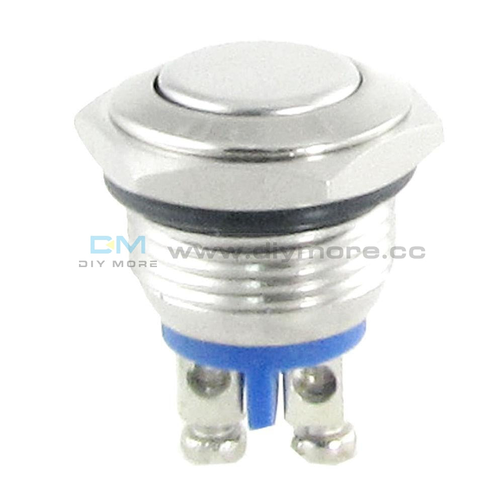 16Mm Anti-Vandal Momentary Stainless Steel Metal Push Button Switch Raised Tools