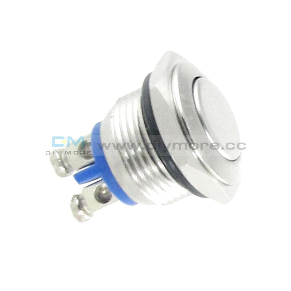 16Mm Anti-Vandal Momentary Stainless Steel Metal Push Button Switch Raised Tools