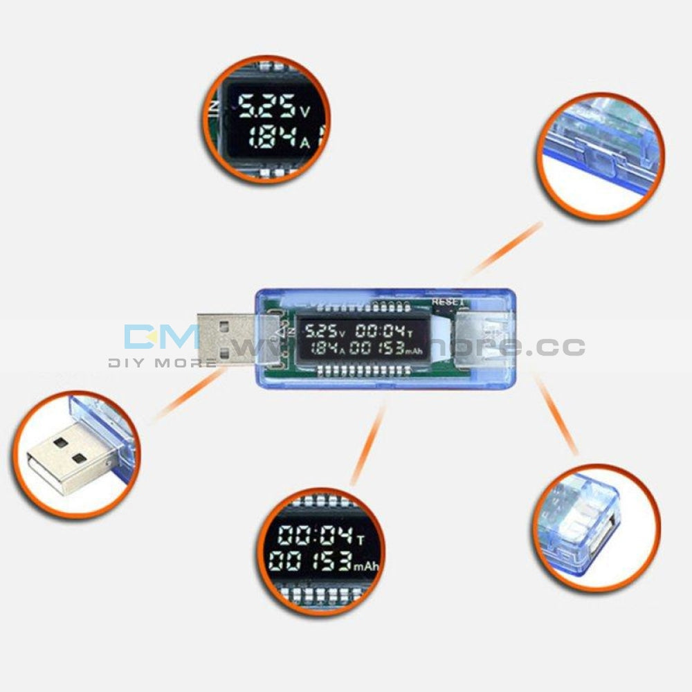 High Precision usb voltage and current tester Mobile Power Detector ...