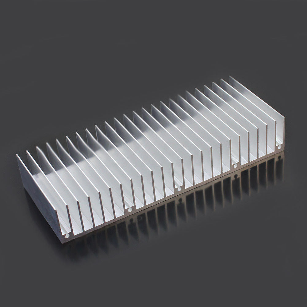 Durable 60x150x25mm Aluminum Heat Sink for LED and Power IC Transistor