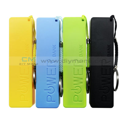 Blue/green/yellow/black Usb Power Bank Case Kit 18650 Battery Charger Diy Box Shield