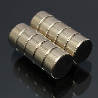 1/5/10PCS N52 Strong Rare Earth Round Cylinder Neodymium Fridge Magnet 10x5mm