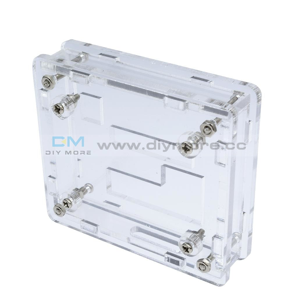 Clear Acrylic Case Shell Kit For Xh W1209 Digital Temperature Control Module Function Diy