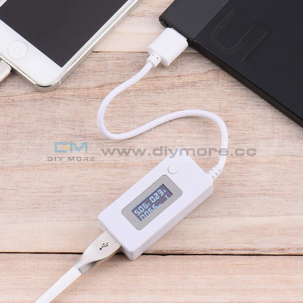 Lcd Voltage&current Detector Battery Capacity Power Usb Charger Tester Meter Testers