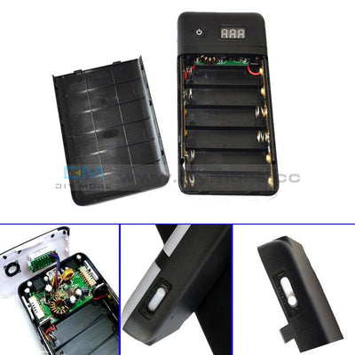 18650 Battery Charger Mobile Power Bank Charging Module 3.3A 5V 21V For 19V Laptop Phone Black And