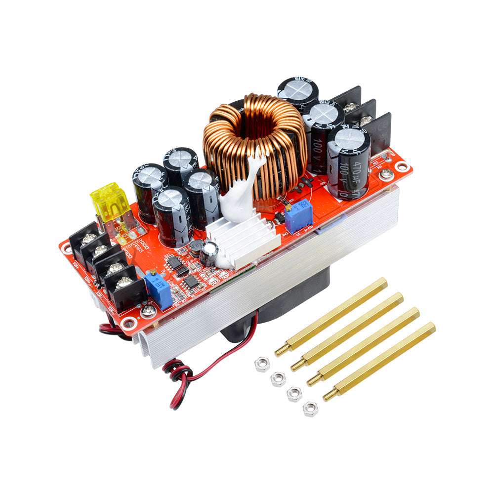 1500W 30A DC-DC Boost Converter Constant Current Step Up Power Supply ...