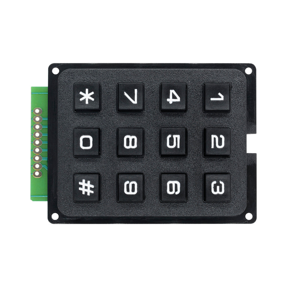 12 Key 4x3 Array Membrane Switch Keyboard Matrix Switch keypad