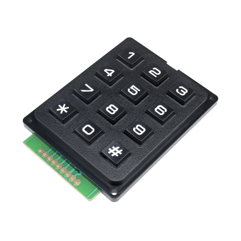 12 Key 4x3 Array Membrane Switch Keyboard Matrix Switch keypad