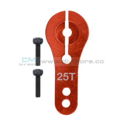 Rc Steering Servo Half Arm 25T Big Torque Aluminum Red/blue/silver For Metal Mg996 Mg995 Red