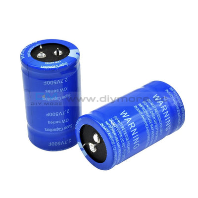 Super Farad Capacitor 2.7V 500F 60*35Mm Vehicle Rectifier Low Esr Ultracapacitor 2.7V500F 60X35Mm