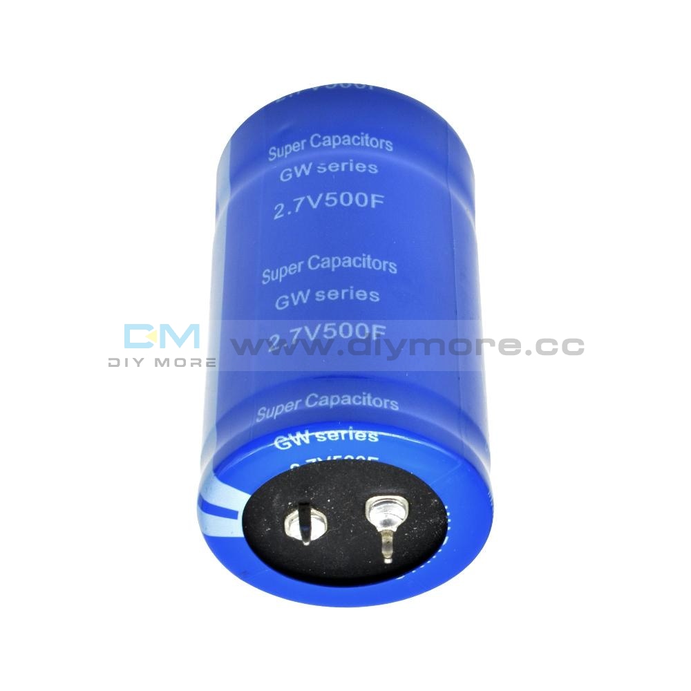 Super Farad Capacitor 2.7V 500F 60*35Mm Vehicle Rectifier Low Esr Ultracapacitor 2.7V500F 60X35Mm