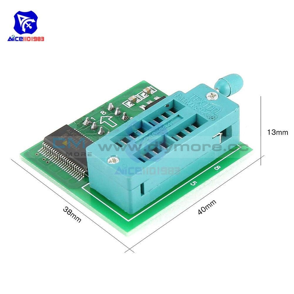SEAFRONT Placa de Conversión de Adaptador de 1,8 V, Programador de Flash SPI para Winbond W25 MX25 CH341 TL866CS SEAFRONT Placa de Conversión de Adaptador de 1,8 V, Programador de Flash SPI para Winbond W25 MX25 CH341 TL866CS
