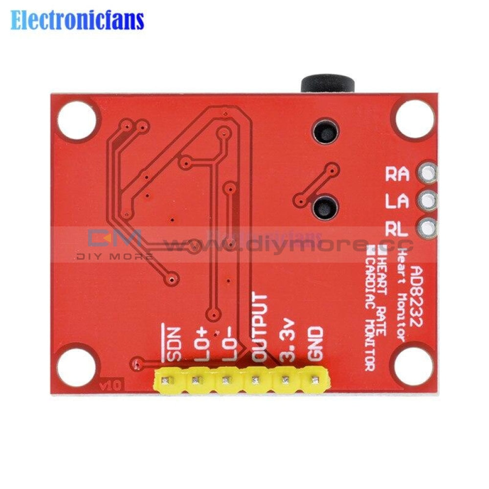 Ad8232 Module 1 Set Diy Kit AD8232 Ecg Module Ecg Measurement Pulse Heart Ecg Monito ...