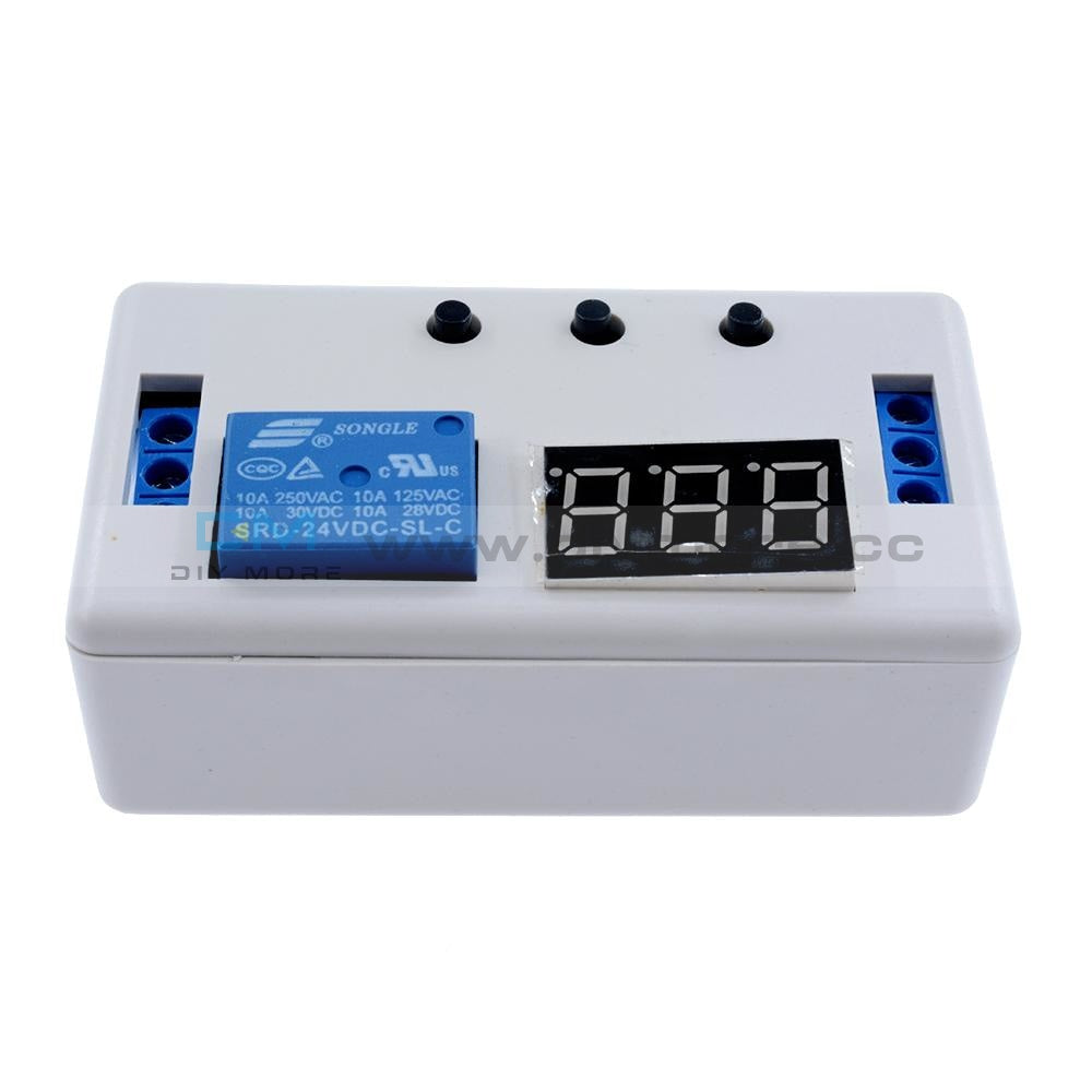 24V LED Automation Delay Timer Control Switch Relay Module with Case ...