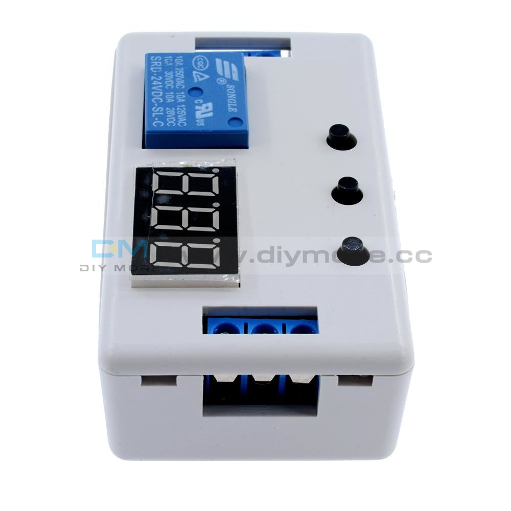 24V Led Automation Delay Timer Control Switch Relay Module With Case