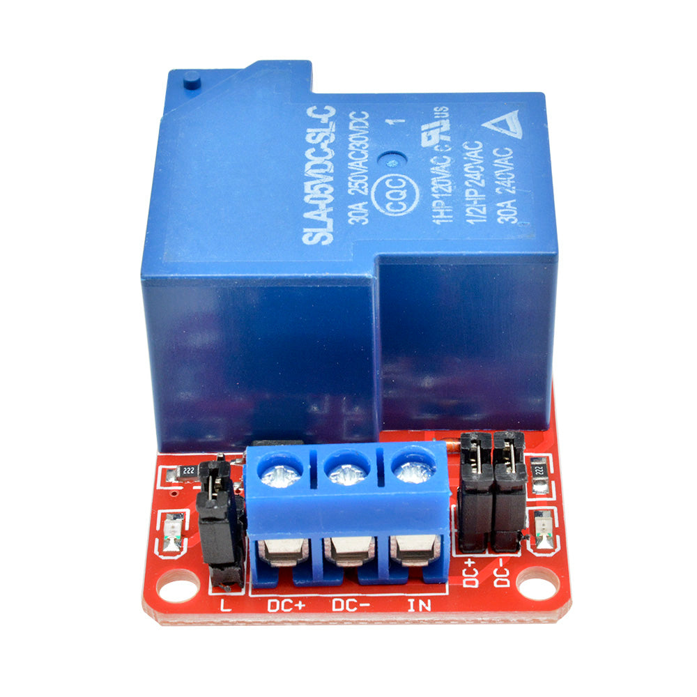 5V 30A 1-Channel Relay Module Board With Optocoupler H/L Level Triger