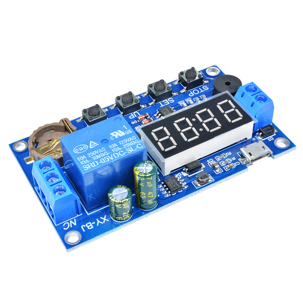 Real-time Relay Module Timing Switch Control Synchronization Delay Timer