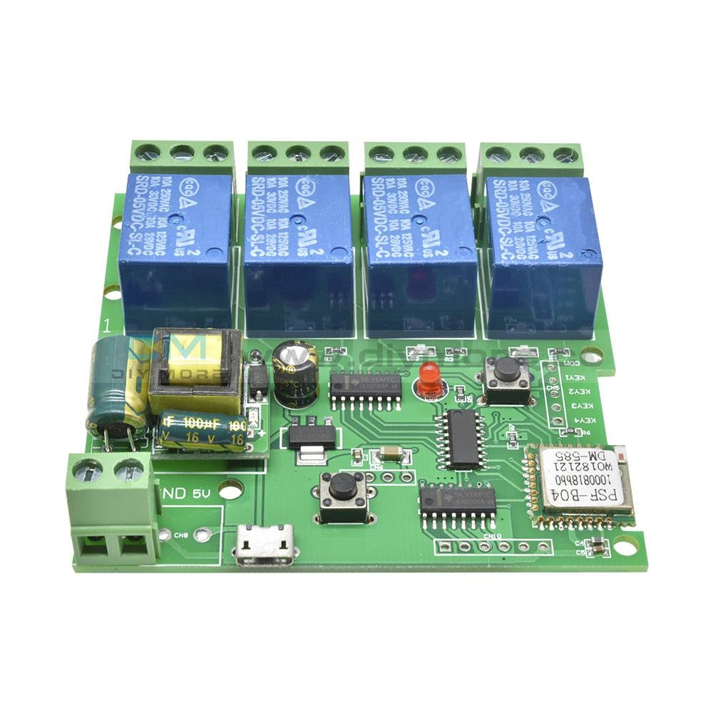 12V Led Automation Delay Timer Control Switch Relay Module Without Case